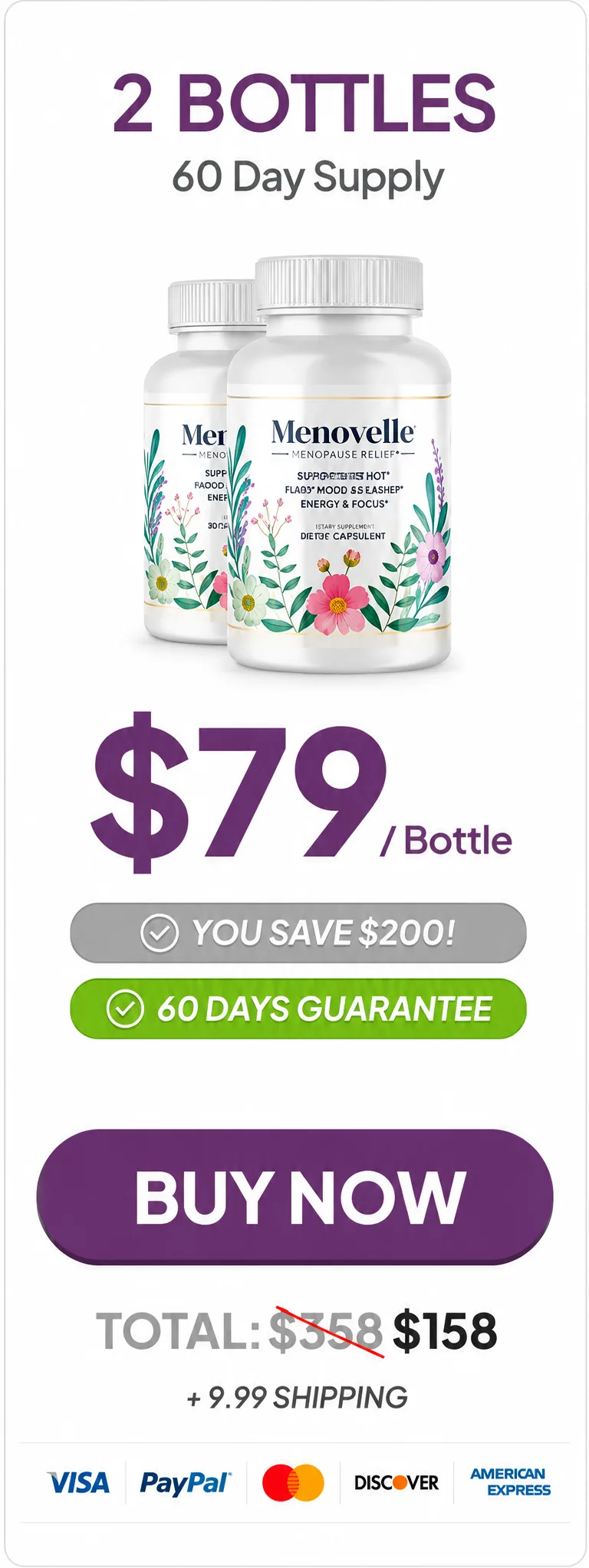 menovelle 2-Bottle Price