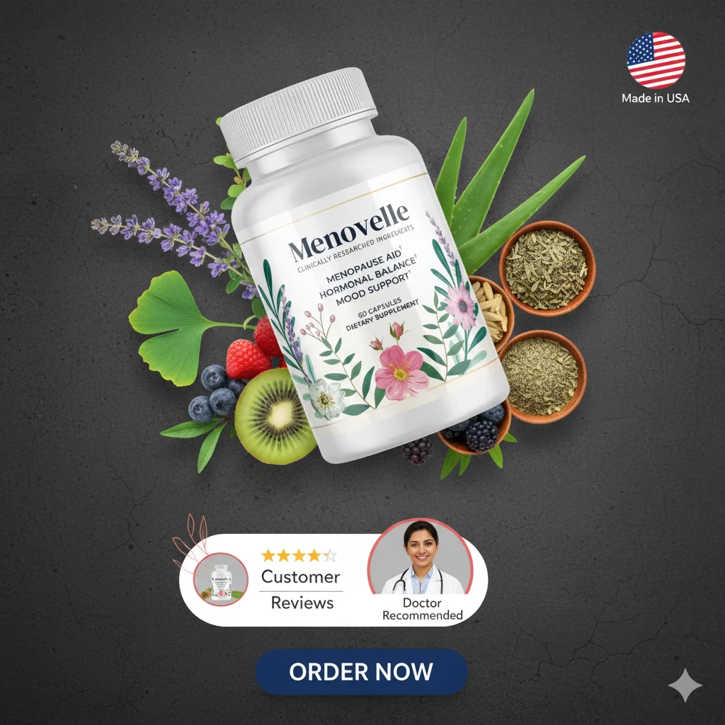 Menovelle Natural Menopause Support Supplement